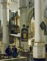 Interior Of A Protestant Gothic Church Emanuel De Witte WikiGallery