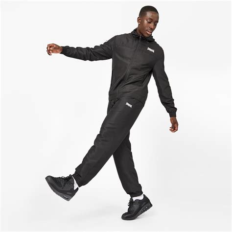 Lonsdale Essential Ch Woven Jogging Bottoms Closed Hem Woven Tracksuit Bottoms