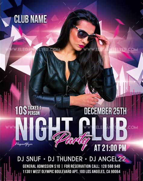 Nightclub Flyers Psd