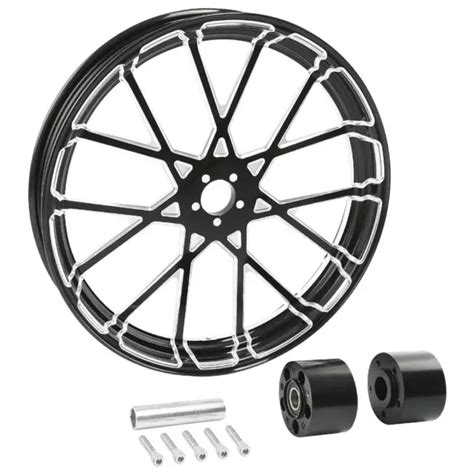 X Front Wheel Rim Hub Dual Disc Fit For Harley Touring Glide