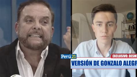 Gonzalo Alegría Su Hijo Ratifica Denuncia Contra Candidato A La