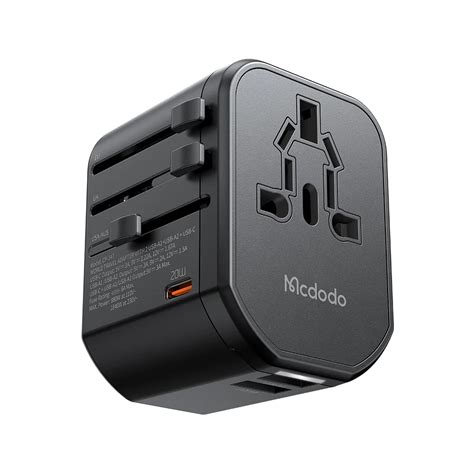 Mcdodo Cp Pd W Fast Charging Universal Travel Adapter Gadstyle Bd