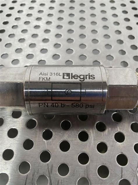 Legris Aisi 316l Stainless Steel Pn 40 B 580psi Spring Check Valve Ebay