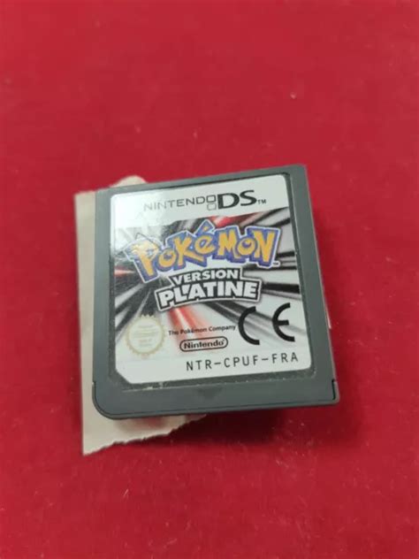 Pokemon Version Platine Pour Console Nintendo Ds En Fançais Eur 3000 Picclick Fr