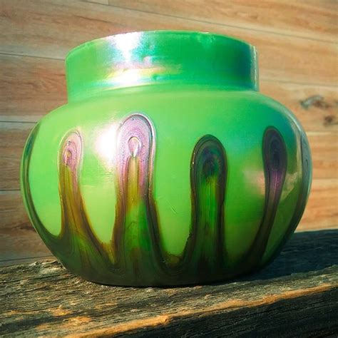 Quezal Art Glass Decorating Company Etsy