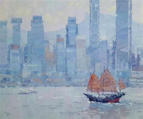 Hong Kong Iii Painting By Alex Hook Krioutchkov Fine Art America