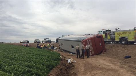 Agricultural Sightseeing Tour Bus In Arizona Crashes Injuring 23