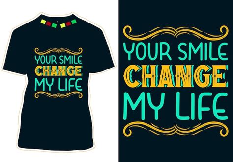 Premium Vector World Smile Day T Shirt Design Vector