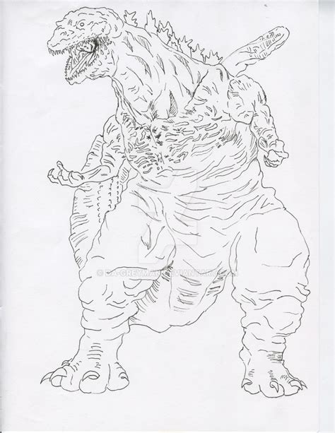 Shin Godzilla Coloring Pages Printable Godzilla Coloring Pages