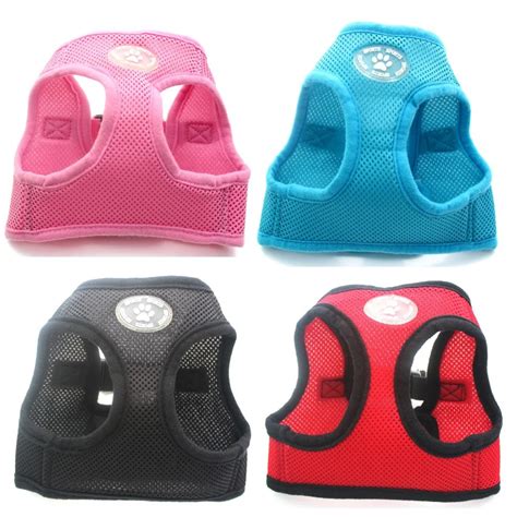 Dog Control Harness Soft Paw Rubber Mesh Walk Collarpet Puppy Harness