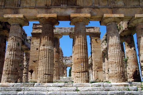 Paestum Salerno Italy Temple Of Free Photo On Pixabay Pixabay