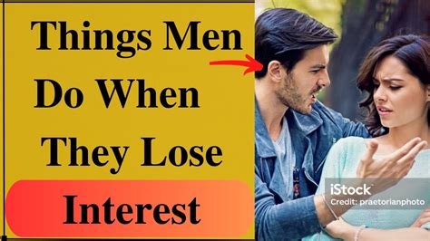 Things Men Do When They Lose Interest In Their Relationship