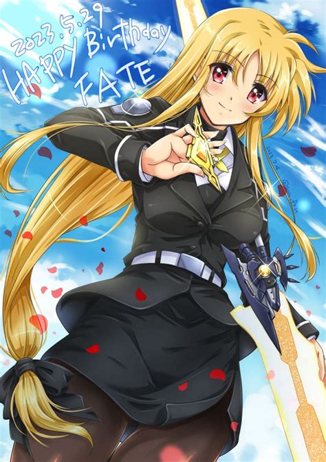 Fate Testarossa Mahou Shoujo Lyrical Nanoha Image By Dasuto