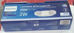 Luz De Emergencia Ledr W Philips Luz Y Color