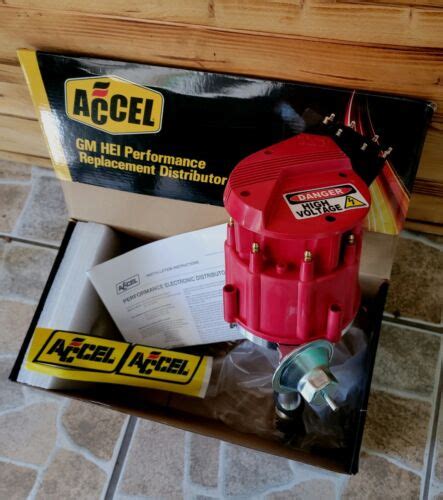 🔥 Chevy Hei Accel Billet Race Distributor 65k Coil Sbc Bbc 305 350