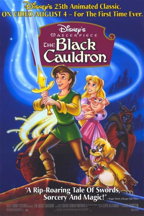 The Black Cauldron Movie Poster 27x40 Used Disney Products The