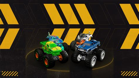 Hot Wheels Conjunto De Jogos Monster Trucks