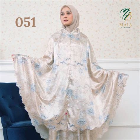 Jual Maia By Hasya Mukena Motif Terbaru Sarah In Mukena Travel