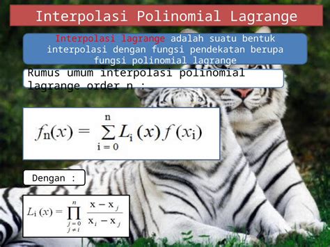 Pptx Interpolasi Polinomial Langrange Dokumentips