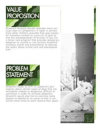 Greenhill Humane Society Creative Brief | PDF