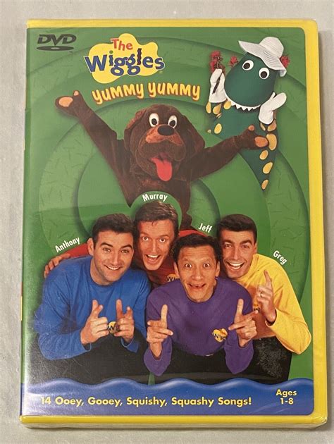 The Wiggles Yummy Yummy Dvd 2002 New Factory Sealed Yellow Case 45986240170 Ebay