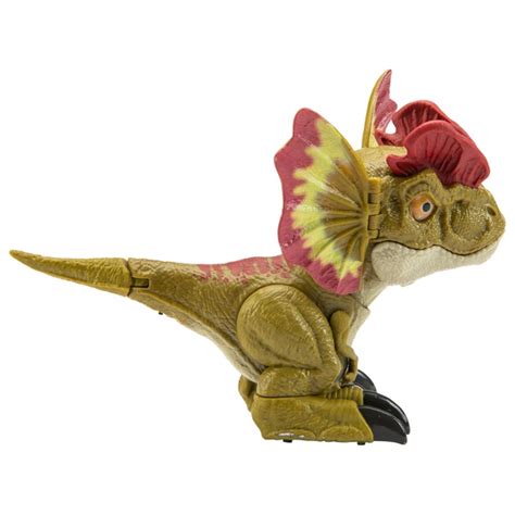 Jurassic World Uncaged Rowdy Roars Dilophosaurus Figure Smyths Toys UK