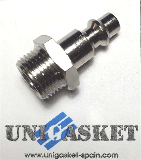 Adaptador Macho Uni Iso B Unigasket