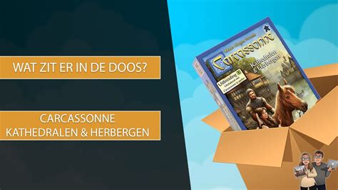 What S In The Box Carcassonne Kathedralen Herbergen Unboxing