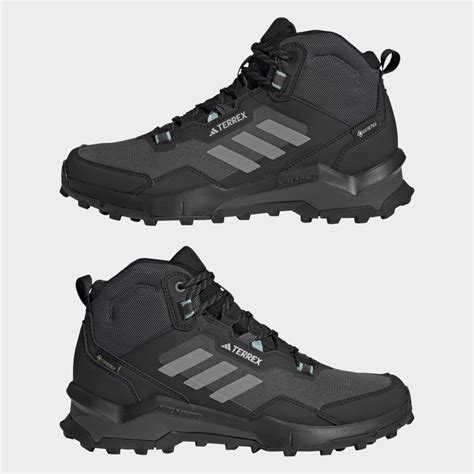 Adidas Terrex AX4 Mid GORE TEX Hiking Shoes Black Adidas UAE