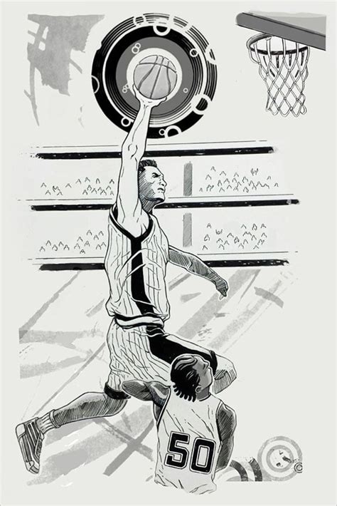 21 Fantastic Basketball Drawings To Download