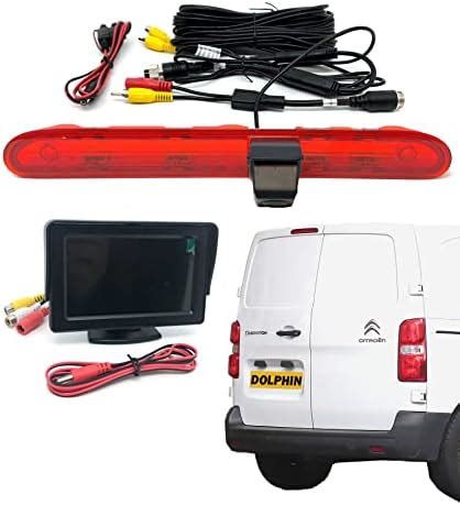 Dolphin Automotive Rear High Level Brake Light Reversing Parking Camera