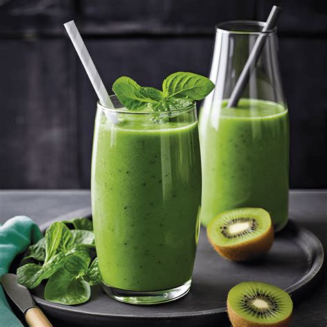 Kiwi Spinazie Smoothie Gezonderecepten Nl