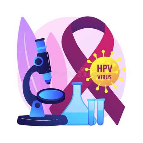 Factores De Riesgo Para La Ilustración Vectorial De Concepto Abstracto Del Hpv Ilustración Del