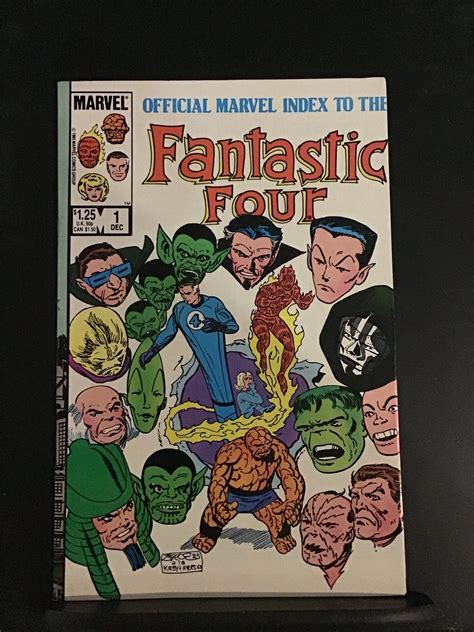 The Official Marvel Index To The Fantastic Four Comic Books