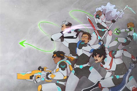 Voltron Legendary Defender Art By Kiiakanerva