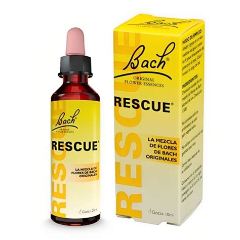 Rescue Remedy En Gotas Ml Flores De Bach Cero Residuo