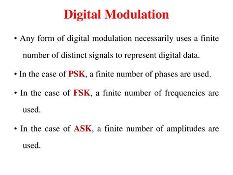 Ppt Digital Modulation Powerpoint Presentation Free Download Id 5371612