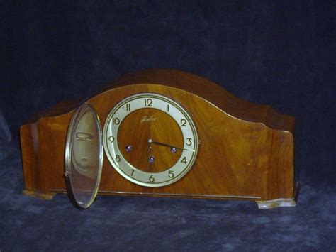 Vintage Junghan S Mantel Clock Westminster Chimes German