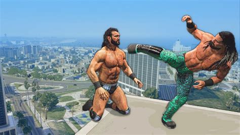 Gta Wrestling Like In Wwe Claymore Kick Rko Spear And More