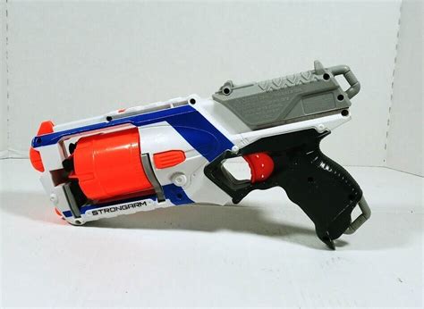 Nerf N Strike Elite Strongarm Toy Blaster With Rotating Barrel Slam