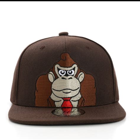 True Heads Super Mario Bros Donkey Kong Snapback Adju Gem