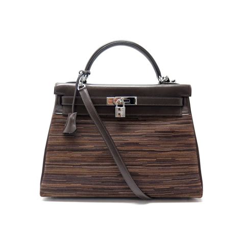 Sac A Main Hermes Kelly 32 Retourne Vibrato 2006