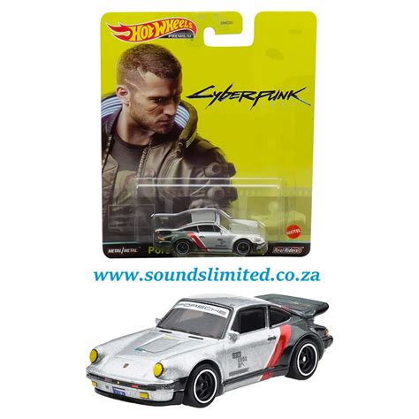 Hot Wheels Premium Cyberpunk Porsche Turbo