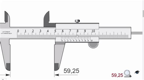Medición con calibre o pie de rey YouTube