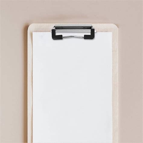 50Pcs Clipboard Clip Can Be Installed Hard Board Clip Clipboard Clip