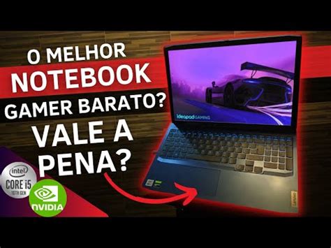 O Notebook Gamer Mais Barato Do Brasil Lenovo Gaming I Vale A Pena