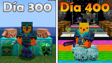 Sobreviví 400 Días en MINECRAFT HARDCORE pero en la 1 20 YouTube