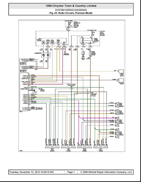 2006 Chrysler Town And Country Electrical Diagram Honda Wiri