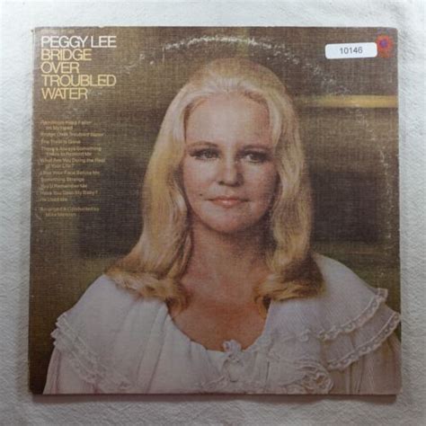 Peggy Lee Bridge Over Troubled Water Record Album Vinyl LP EBay