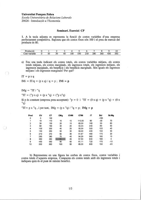 Soluci Seminari Introducci A L Economia Studocu